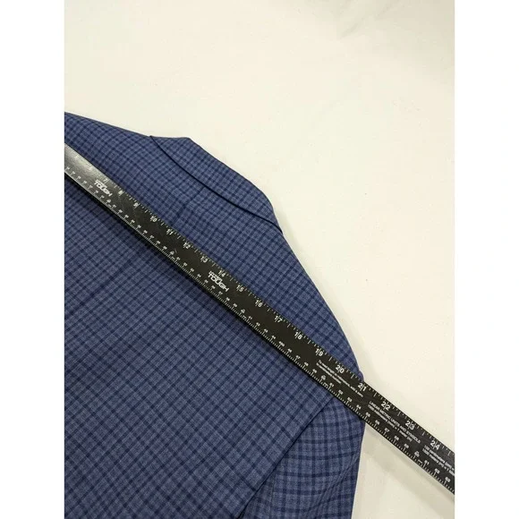 Pronto‎ Uomo PlatinumBlazer Sport Coat Two Button Wool Suit Jacket 48R Wool